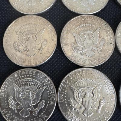 Full Roll (20) Kennedy Half Dollars (1965)