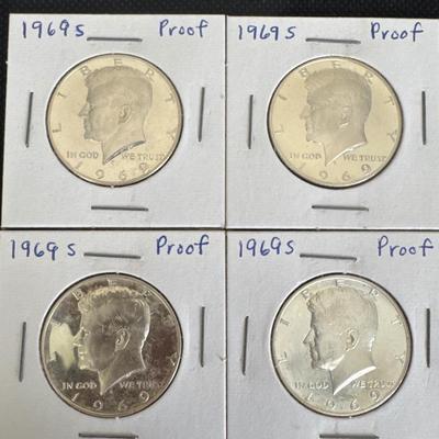 1969 (S) Kennedy Half Dollar Proofs - Lot 10