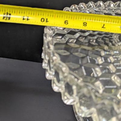 Sale Photo Thumbnail #72: Fostoria Crystal Clear Glass Heavy Round Cake Stand