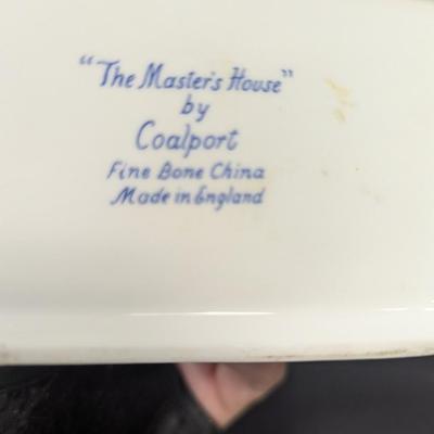 Sale Photo Thumbnail #1401: "The Masters House" By Coalport Fine Bone China Made In England