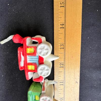 Lot 130 Vintage Train cake decor in box