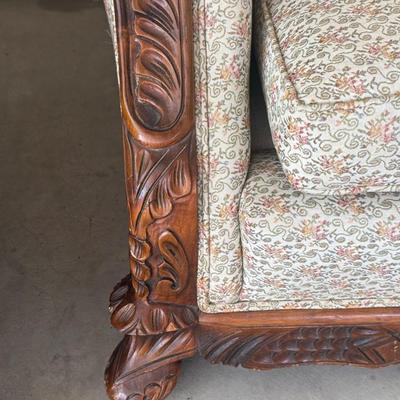 Antique Sofa and Side Chair