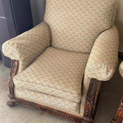 Antique Sofa and Side Chair