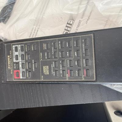 Fisher Stereo Component System 9535 with Speakers, Cabinet