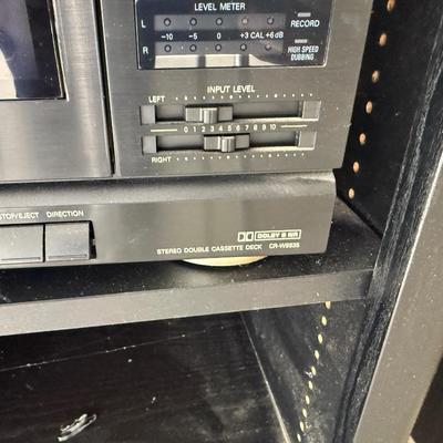 Fisher Stereo Component System 9535 with Speakers, Cabinet