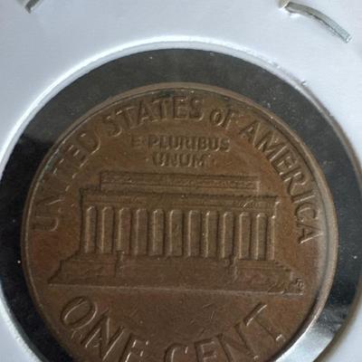 1960 (D) Lincoln Cent - “Double D” error