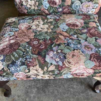 Beautiful Chair and Ottoman