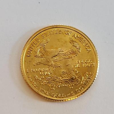 1/10oz Gold American Eagle - 2001