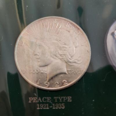 Silver Story Foldered Coin Collection with Silver Certificate - Lot B