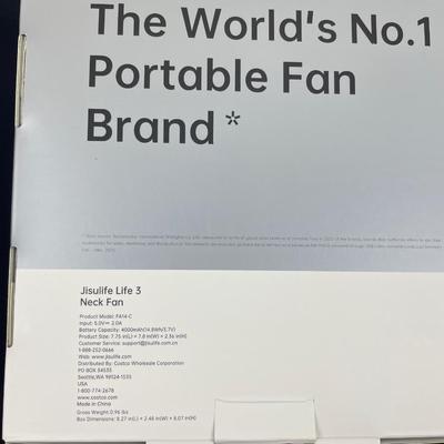 New Rechargeable Neck Fan