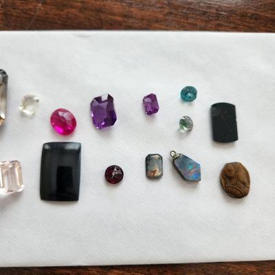 Collection of Gem Stones Jewelry Pieces