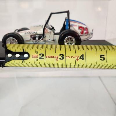 3 Custom Model Racing Cars Lincoln Speedway Burn M up Barnes Ronnie Jones , 2 sizes of Al Hamilton Contracting Sprint Car Special #78