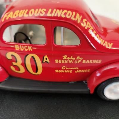 3 Custom Model Racing Cars Lincoln Speedway Burn M up Barnes Ronnie Jones , 2 sizes of Al Hamilton Contracting Sprint Car Special #78