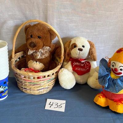 Clown Bank and Bears