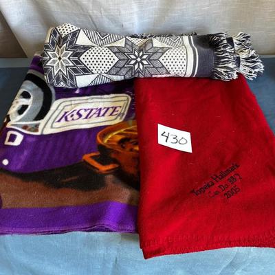 3 Small Blankets