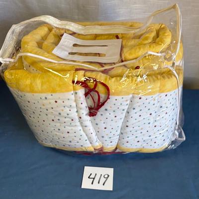 Baby Bumper and Sheets