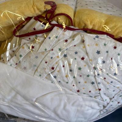 Baby Bumper and Sheets