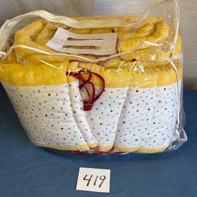 Baby Bumper and Sheets