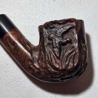 Collection of Smoking Pipes Meerschaum, Custombilt Imported Briar Sheep Head Lion Head, Ropp 917, Thorneycroft BBB Own Mark,, Starfire