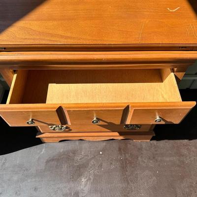 3 DRAWER FOLD DOWN SECRETARY CHEST