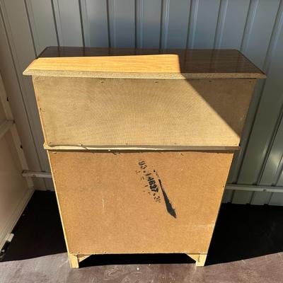3 DRAWER FOLD DOWN SECRETARY CHEST