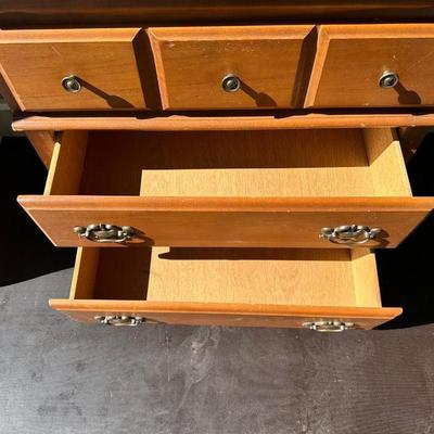 3 DRAWER FOLD DOWN SECRETARY CHEST