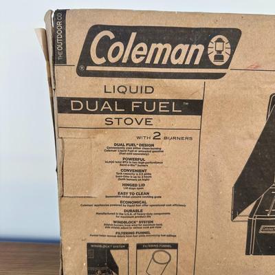 COLEMAN FAMILY SIZE 2-BURNER STOVE