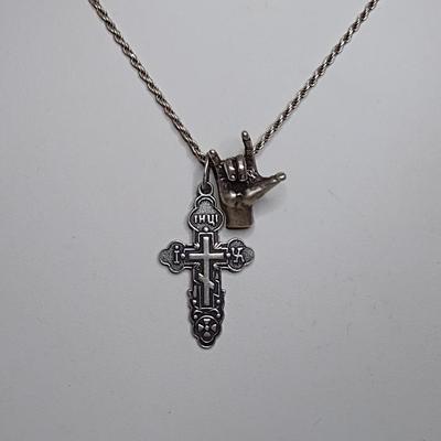 Assorted Sterling Silver Jewelry- Approx Total Weight 25.1 Grams (#78)