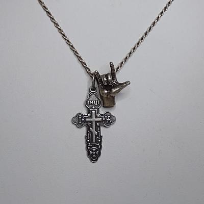 Assorted Sterling Silver Jewelry- Approx Total Weight 25.1 Grams (#78)