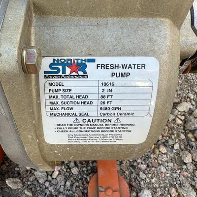 NORTH STAR FRESH WATER PUMP AND HOSE