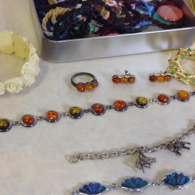 Collection of Fashion Jewelry- Necklaces, Bracelets, Earrings, etc. (#81)