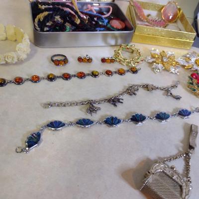 Collection of Fashion Jewelry- Necklaces, Bracelets, Earrings, etc. (#81)