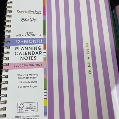 3 Pack of Journals & Planning Calendar