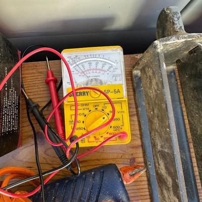 HAND TOOLS, VOLTAGE METER, WIRELESS WEATHER STATION AND MORE