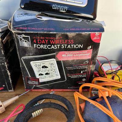 HAND TOOLS, VOLTAGE METER, WIRELESS WEATHER STATION AND MORE
