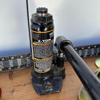 RATCHET STRAPS, BOTTLE JACKS AND MORE