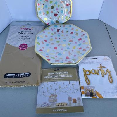 Party Pack White/Gold
