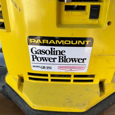 GASOLINE POWER BLOWER, ELECTRIC HEDGE TRIMMERS, LOPERS AND MORE
