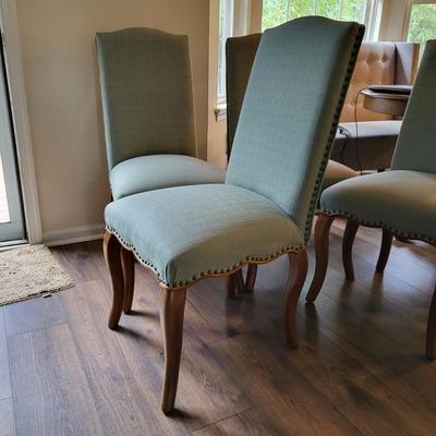 LOT 176D: Four Pier 1 Imports Dining Room Chairs Set