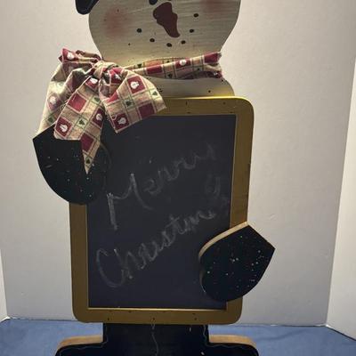Christmas Chalk Board