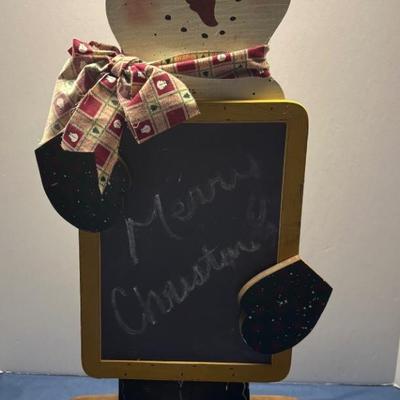 Christmas Chalk Board