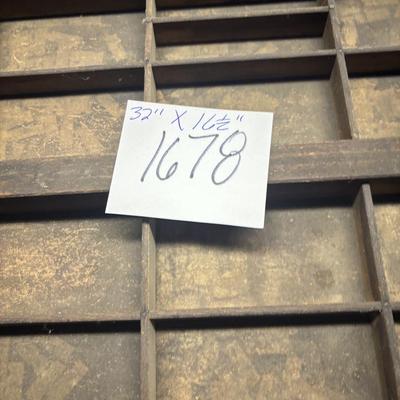 Vintage Hamilton Letter Press Draw
