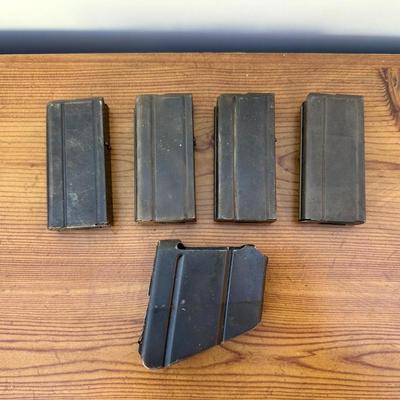 5 AMMO MAGAZINES