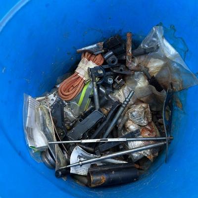 GUN CLEANING, SPARE FISHING REELS, COLEMAN FEATHER 400 SINGLE BURNER CAMP STOVE AND MORE