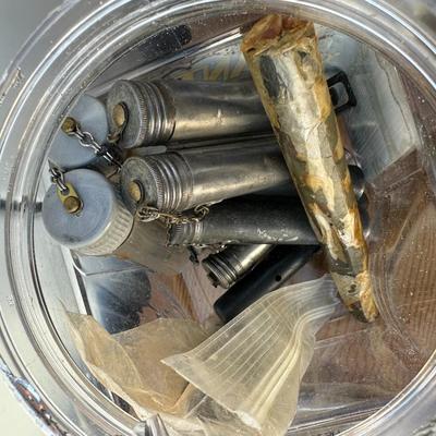 GUN CLEANING, SPARE FISHING REELS, COLEMAN FEATHER 400 SINGLE BURNER CAMP STOVE AND MORE