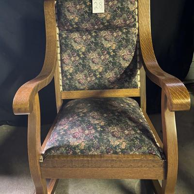 Vintage Wooden Rocker