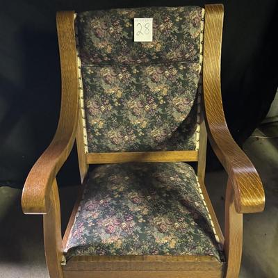 Vintage Wooden Rocker