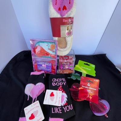 Holiday Lot, Slippers, Socks, and more
