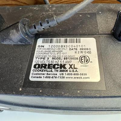 2 ORECK HAND VACUUMS