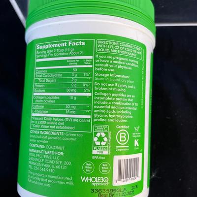 Vital Proteins Matcha Collagen